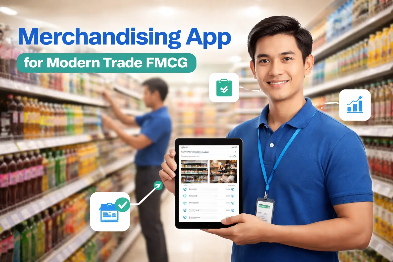 Merchandising App for Modern Trade FMCG